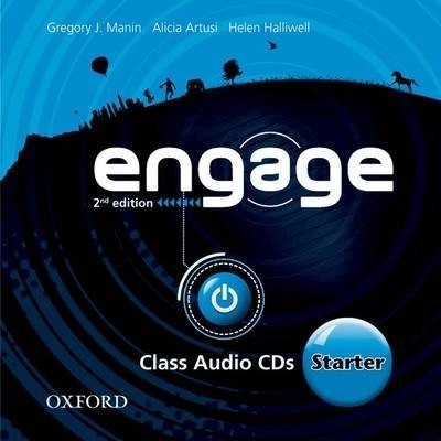 Engage 2nd Edition Starter Class CDs 2 Manin, G. J. Artusi, A. Halliwell, H. Thacker C. Quinn, R. Lansfold, L.