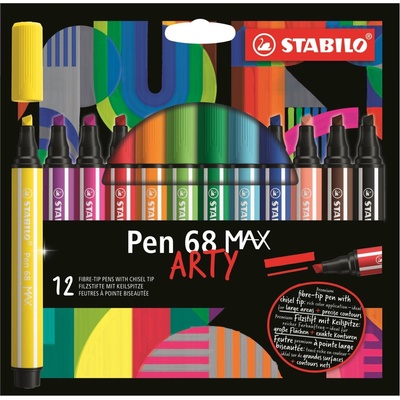 STABILO Pen 68 Max 12 barev Arty