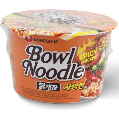 Nongshim instantní nudlová polévka pikantní kuře miska 100 g