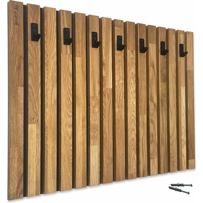 Nástenný vešiak na oblečenie Lamele Panel 80cm