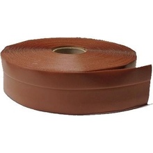 Impol Trade Podlahová lemovka z PVC samolepící tmavě hnědá 28202149 5,3 cm x 25 m