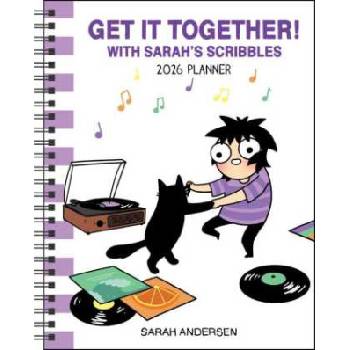 Simon + Schuster LLC GET IT TOGETHER! Sarah's Scribbles 12-Month 2026 Monthly/Weekly Planner Calendar | Sarah Andersen