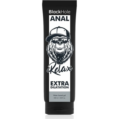 Black Hole Water Base Gel Anal Dilation 250 ml