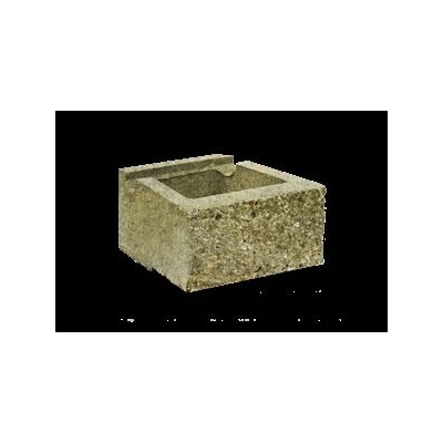 CUP STONE malý RUSTIK Žlutá