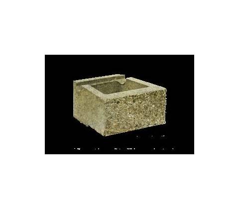 CUP STONE malý RUSTIK Žlutá