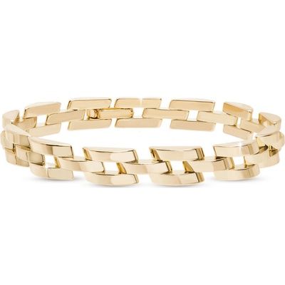 Ellami Ellami Dubai 2621 Pozlacený masivní náramek 14k 2002621