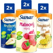Sunar rozpustný nápoj mix příchutí 6 x 200g