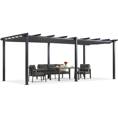 Garden Point Barbados 3x6 m antracit