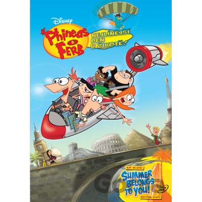 Phineas a Ferb: Nejlínější den v životě DVD