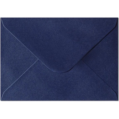 Galeria Papieru Ozdobné obálky Pearl - C6, 150 g/m2, tmavě modré, 10 ks