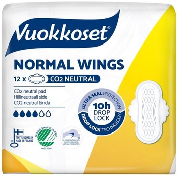 Vuokkoset Дамски превръзки с крила Normal Wings (12 бр. )