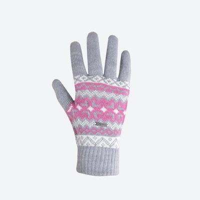 Kama R107 pletené merino rukavice šedá