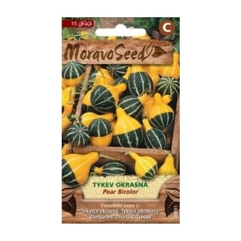 Semínka MoravoSeed Tykev okrasná PEAR BICOLOR, žluto-zelená 00891
