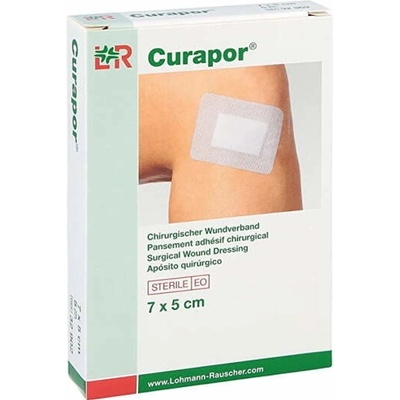 Curapor Transparent steril.7 x 5 cm/5 ks