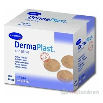 DERMAPLAST sensit.spots kulaté 200 ks