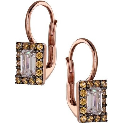 Zlaton náušnice růžové zlato 001032305248