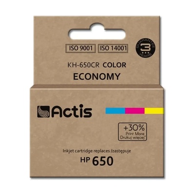 Actis Мастило Actis KH-650CR (заместител за HP 650 CZ102AE, Standard, 9 ml, цветно) (KH-650CR)