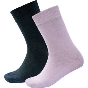 Devold Детски спортни чорапи Devold Kid's Daily Merino Light Sock 2-Pack Sports socks - Orchid Mix - размер 28-30 (EU) (201-8578-0212)