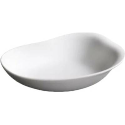 Hluboký talíř Cookplay Jelly Deep 21 × 15,5 × 5 cm, bílý s glazurou