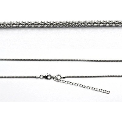 Čištín Stříbrný řetízek hádě adjusta 12411