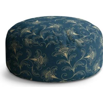 Sablio Taburet Circle Vintage ornamenty: 38x48 cm