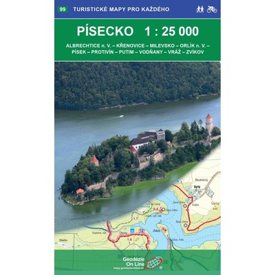 Turistické mapy pro každého - Písecko 1:25T 99
