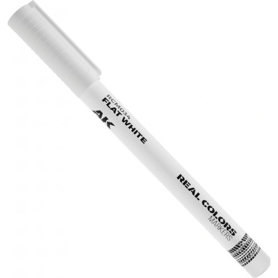AK Interactive AK Real colors marker flat white RCM034 – Zboží Mobilmania