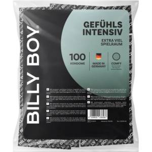 Billy Boy 100 бр. Класически презервативи Billy Boy Gefühlsintensiv