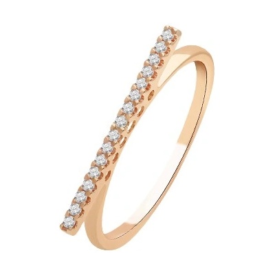 Cara Diamanti Златен дамски пръстен с диаманти Cara Diamanti К101-10083/Y (К101-10083/Y)