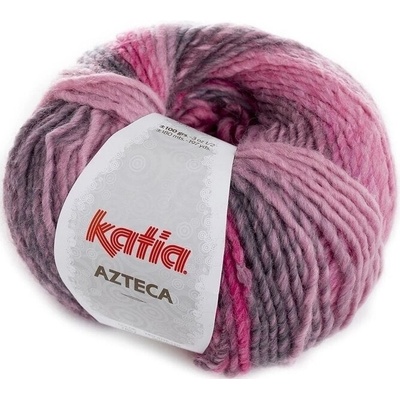 Katia Azteca 7857 Rose/Grey Плетива прежда (493-7857-KATIA)