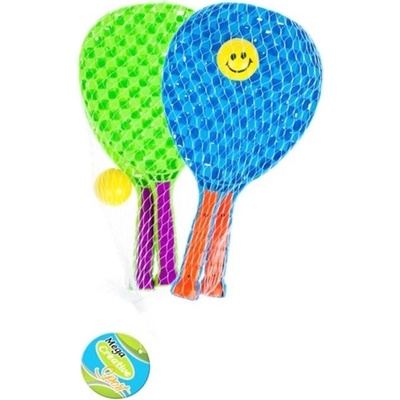CreativeToys Rakety v 2 farbách s mäkkou loptičkou