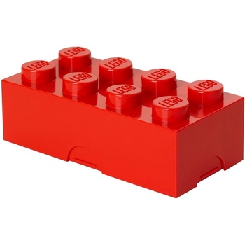 LEGO® Box na svačinu 100 x 200 x 75 mm červený 5706773402304
