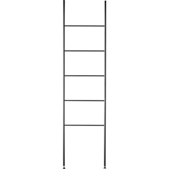 Aqua Nova Поставка за кърпи стълба Icon черна (ICOTLL-09)