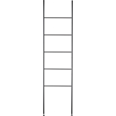 Aqua Nova Поставка за кърпи стълба Icon черна (ICOTLL-09)
