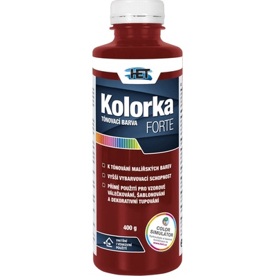 HET KOLORKA Forte 0,4 kg 0876 vínová