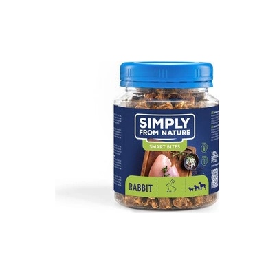 SIMPLY FROM NATURE Smart Bites Tréninkové pamlsky s králičím masem 130 g