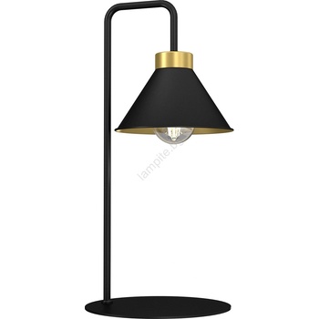Luminex Настолна лампа DEMET 1xE27/15W/230V черен/златист (LU0634A)