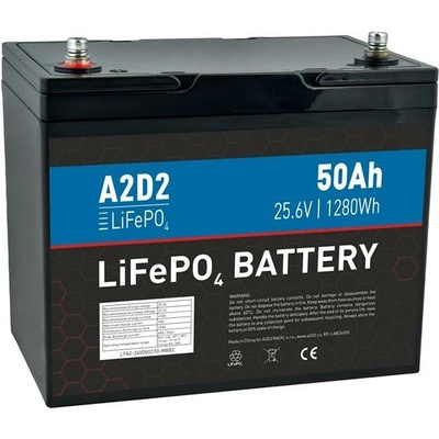 A2D2 LiFePO4 25,6V 50Ah LFA2-24V050C10-M8B2 originálne