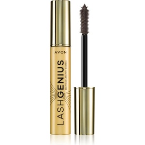 Avon Lash Genius Multitask & Multiply спирала за обем, извиване и разделяне на мигли 5 в 1 цвят Brown Black 10ml