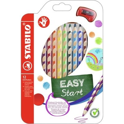 Pastelky STABILO EASYcolors Pravák sada 12 ks
