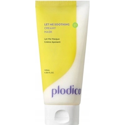 Plodica let me soothing creamy mask vegan krémová hydratační pleťová maska 120 ml