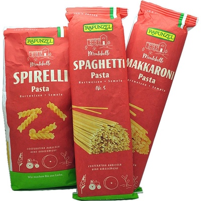 Rapunzel Cestoviny semolina BIO Makaróny semolinové 0,5 kg