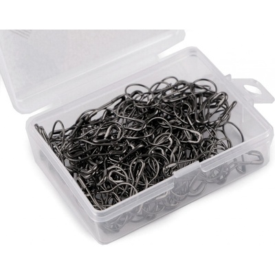 Spínací špendlíky v krabičce délka 22 mm Varianta: 5 nikl černý, Balení: 1 krab. – Zboží Mobilmania