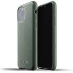 Mujjo Кожен калъф Mujjo за iPhone 11 Pro Max, зелен (MUJJO-CL-003-SG)