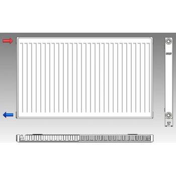 Korad Radiators 11K 400 x 900 mm