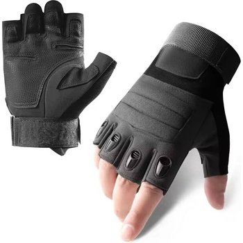 DRAGOWA Tactical Тактически ръкавици Pine short, черни (DRG080.Black)