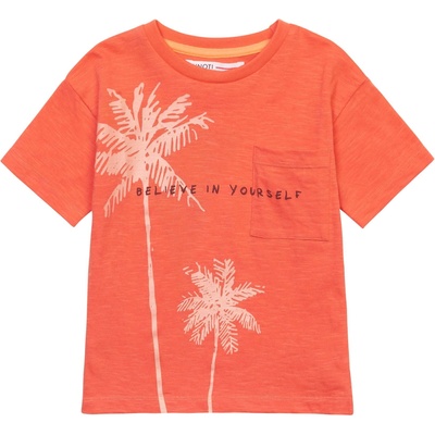 Minoti Тениска оранжево, размер 80-86