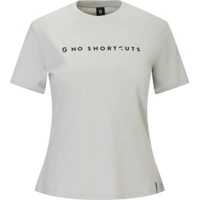 Scott Дамска тениска Scott Women's Tee No Shortcuts S/S T-shirt - Spray Grey (916-6373-0213)