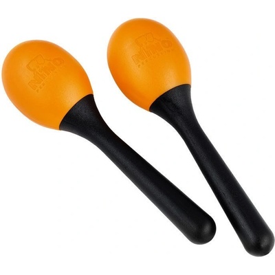 Nino 569OR Plastic Egg Maracas Orange
