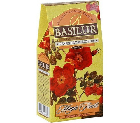 Basilur Magic Raspberry & Rosehip papier 100 g